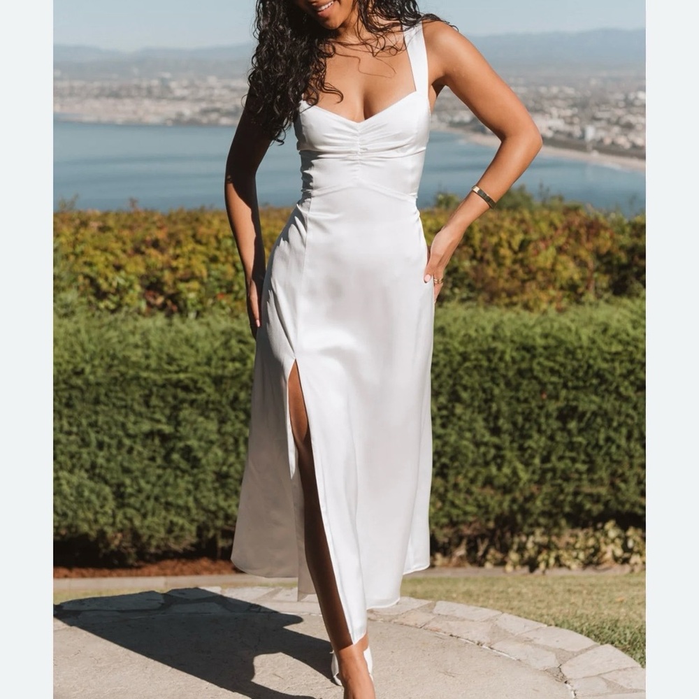Show Me Your Mumu Mina Midi Dress NWT